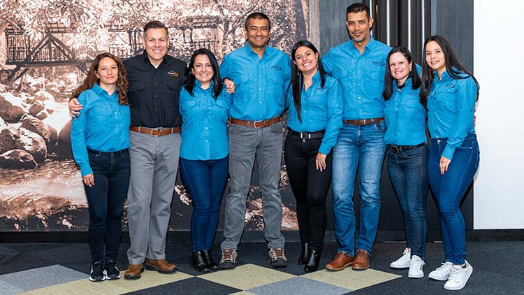 Field Technicians attended from several Latin American offices, including Colombia, Ecuador, Perú, Mexico, Brazil and Argentina.