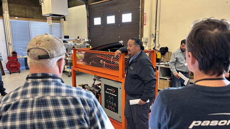 Pasonites rotated through hour-long sessions on the first day of the meetings. Each session was a master class on different topics focused on learning more about Pason, the products we offer, and the service we provide.